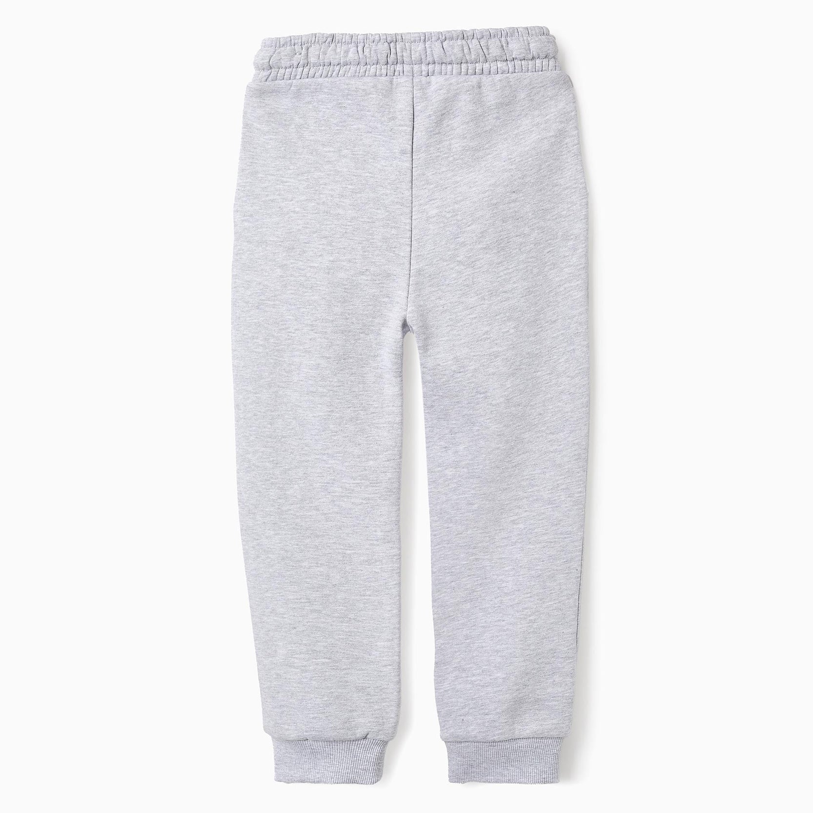 Fleece Cotton Joggers for Boys 'ZY Paris', Grey