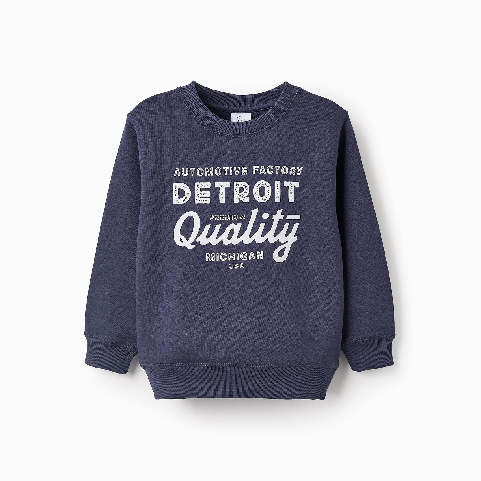 Fleece Sweatshirt for Boys 'Detroit', Dark Blue