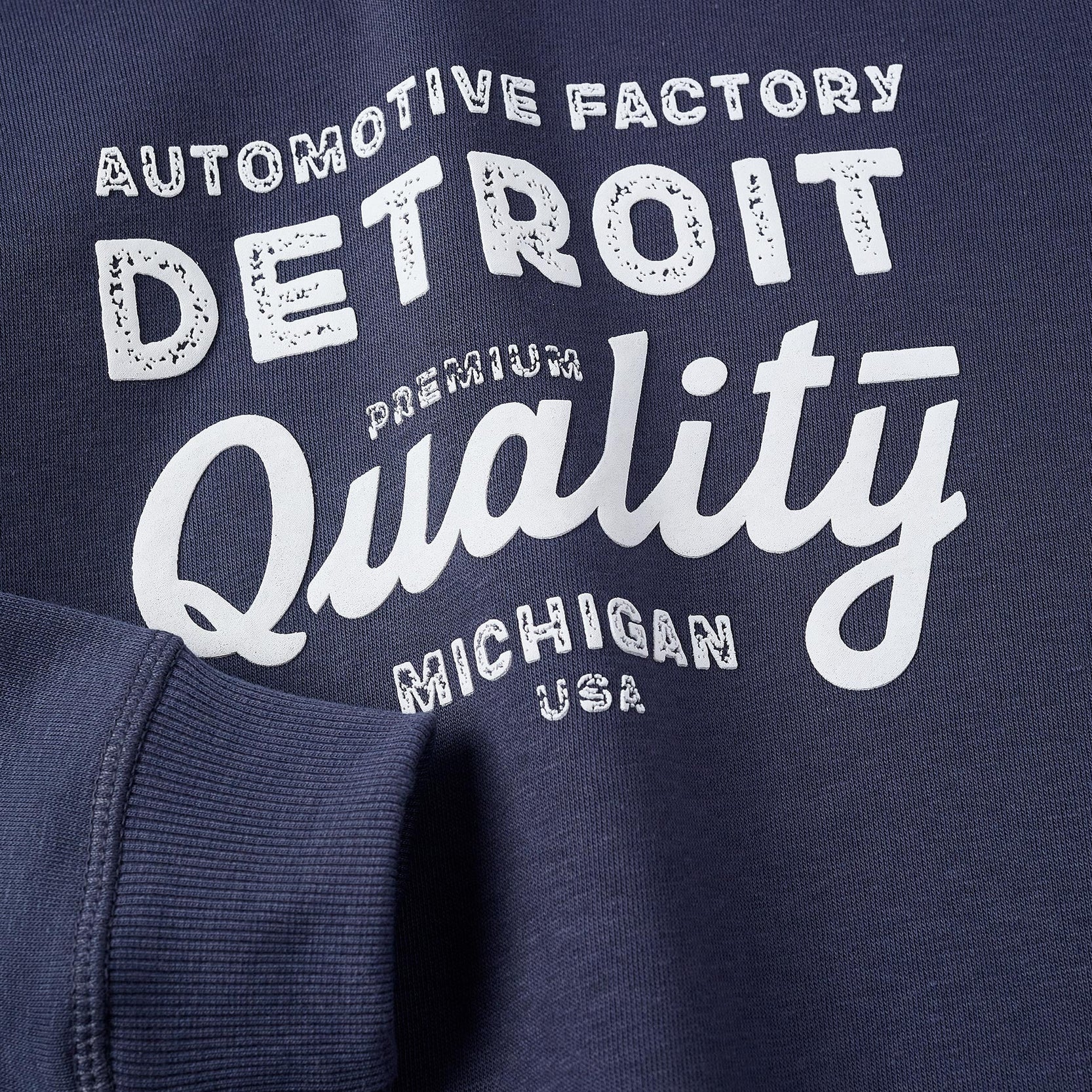 Fleece Sweatshirt for Boys 'Detroit', Dark Blue