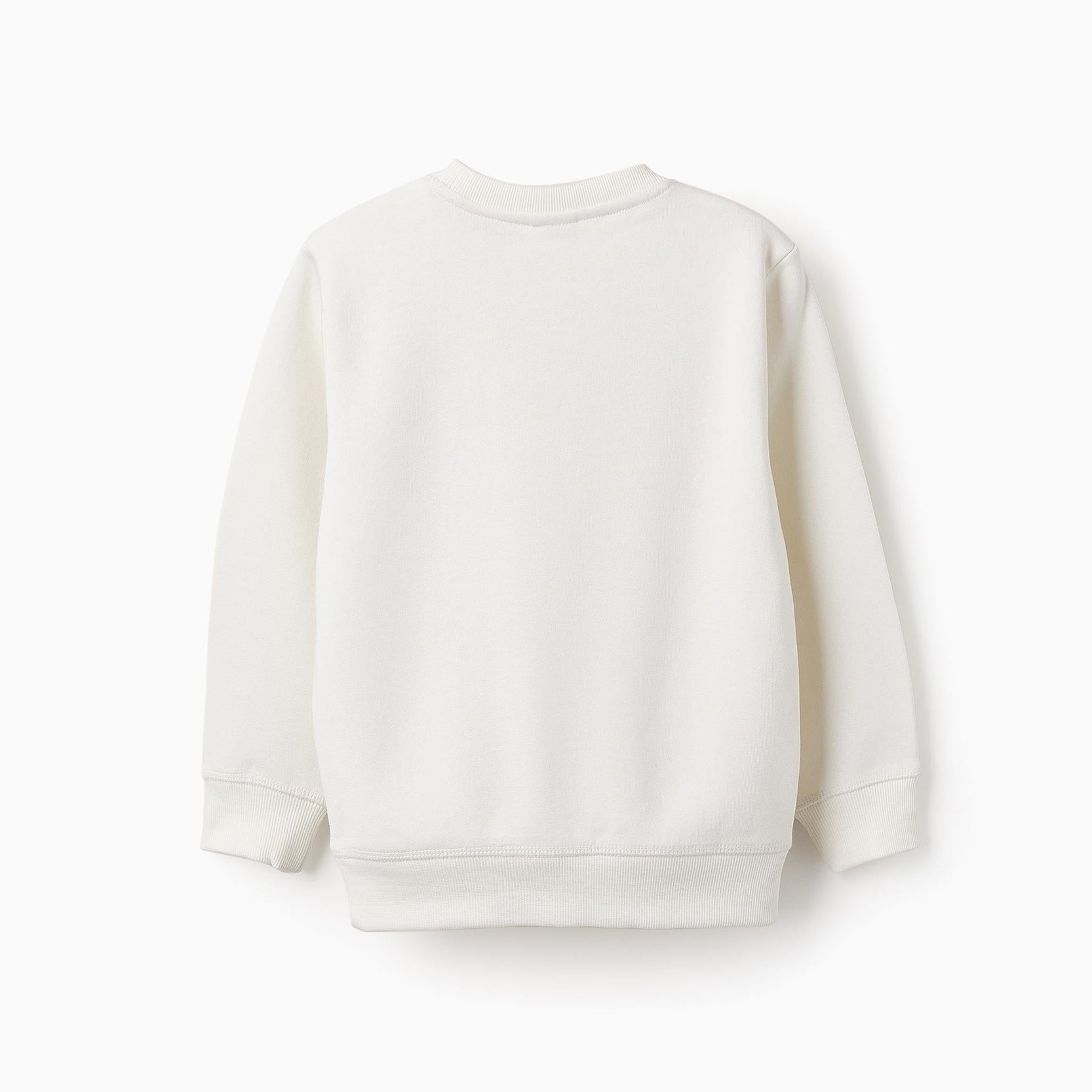 Fleece Sweatshirt for Boys 'Detroit', White