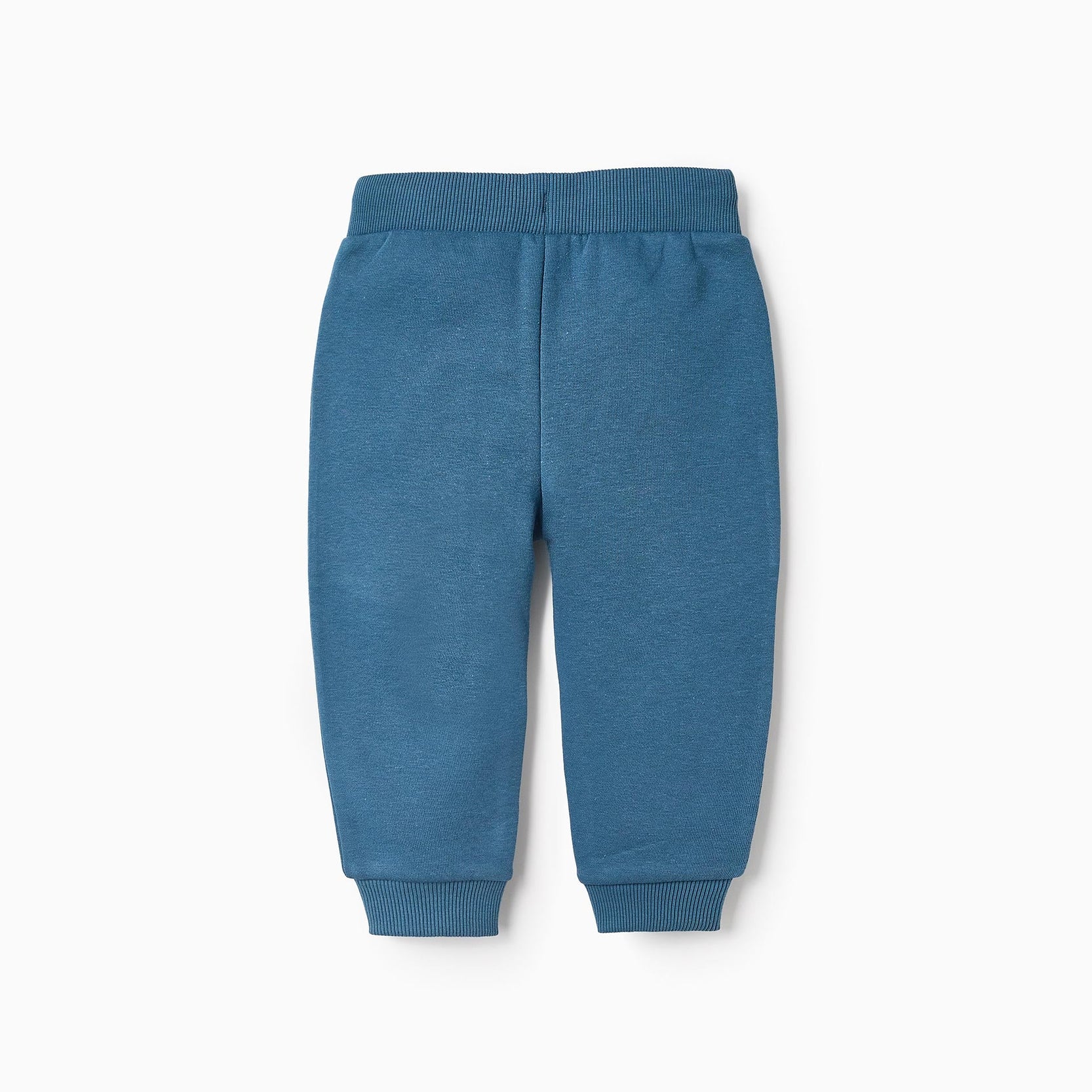 Joggers for Baby Boys 'Let's Go', Turquoise