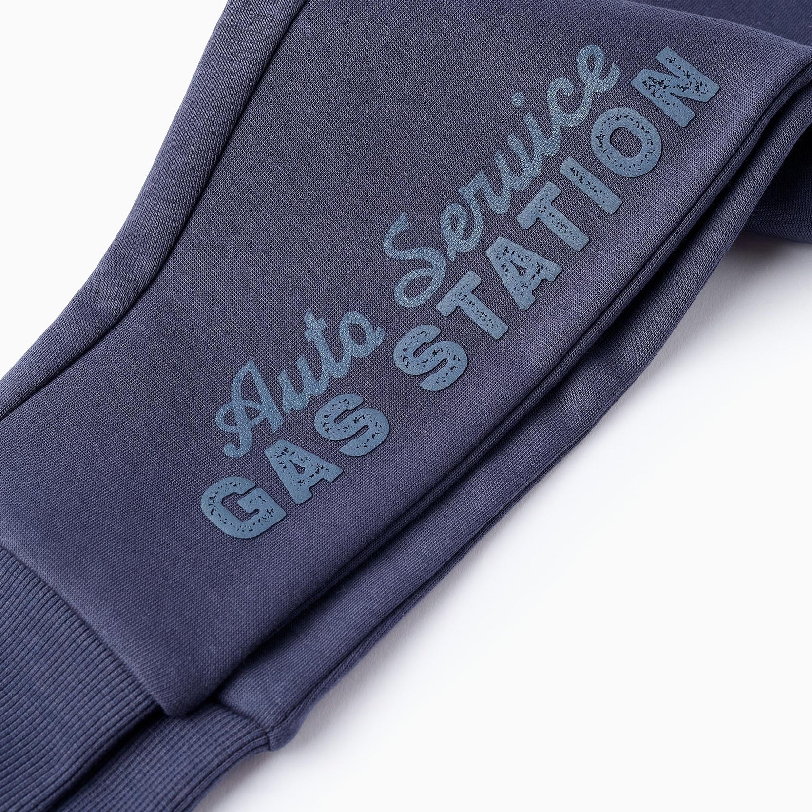 Fleece Joggers for Boys 'Gas Station', Dark Blue