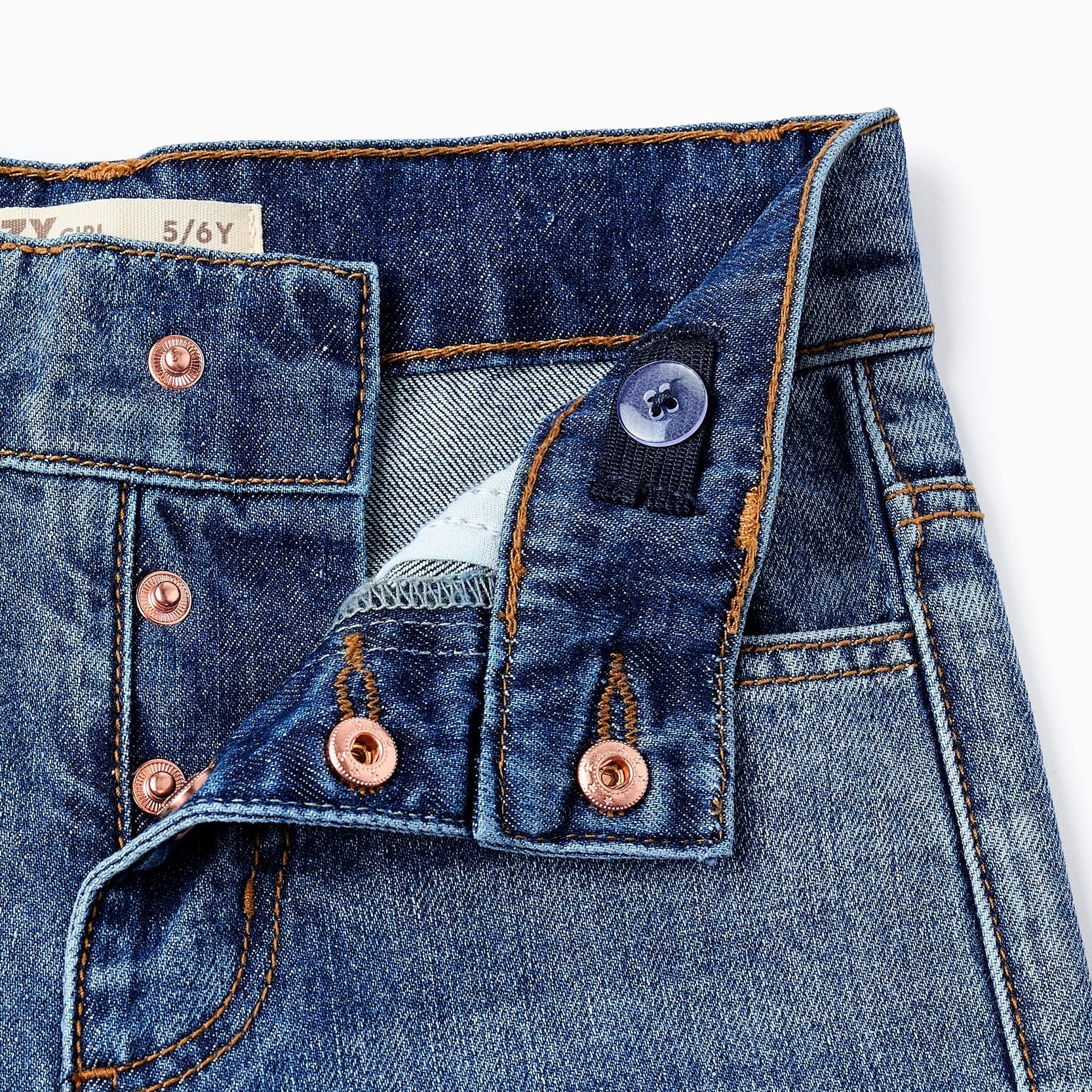 Jeans for Girls 'Wide Leg', Blue