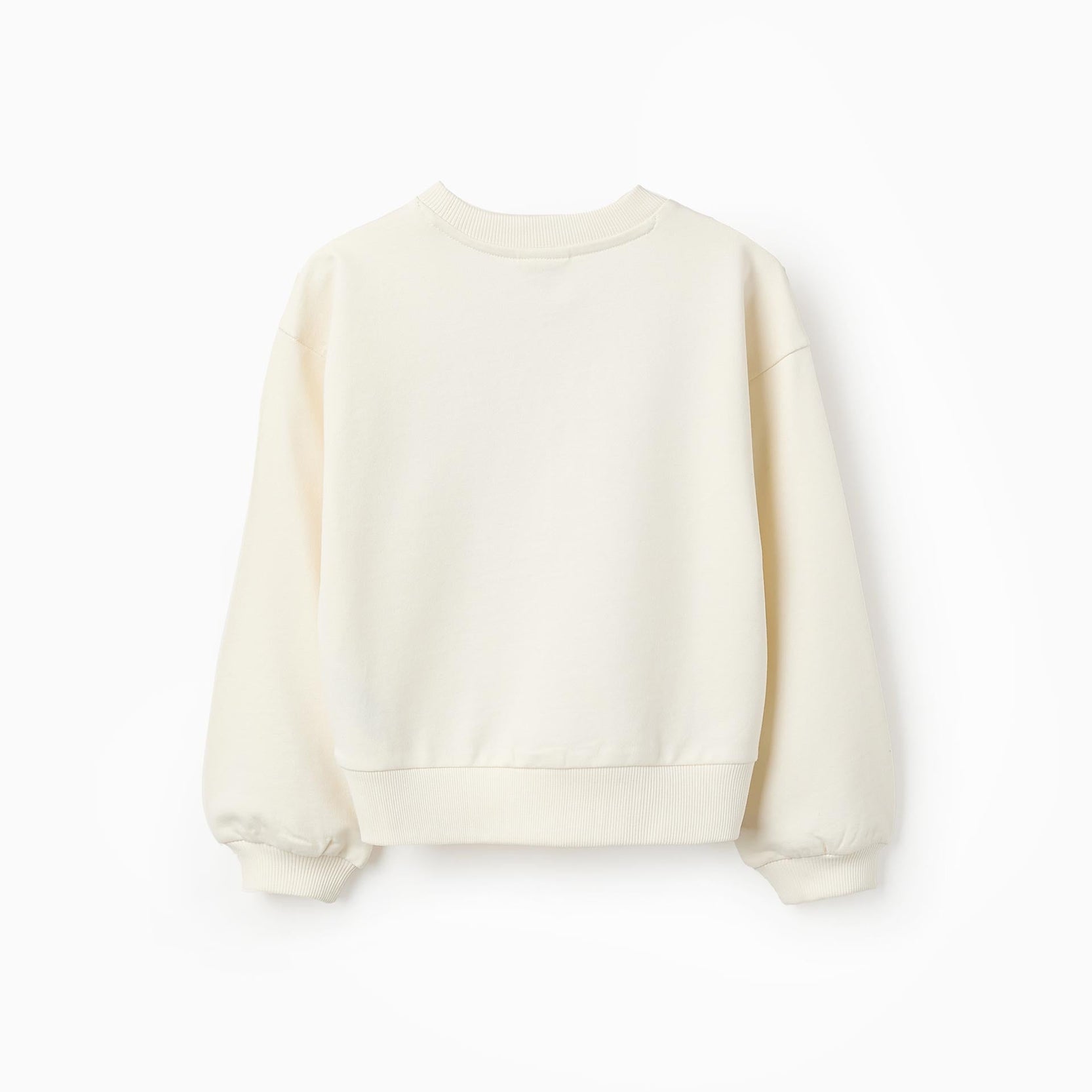 Cotton Sweatshirt for Girls 'Minnie', Beige
