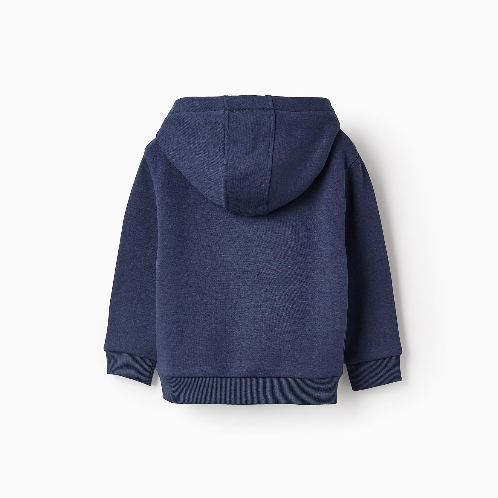 Fleece Hooded Jacket for Baby Boys 'ZY Paris', Dark Blue