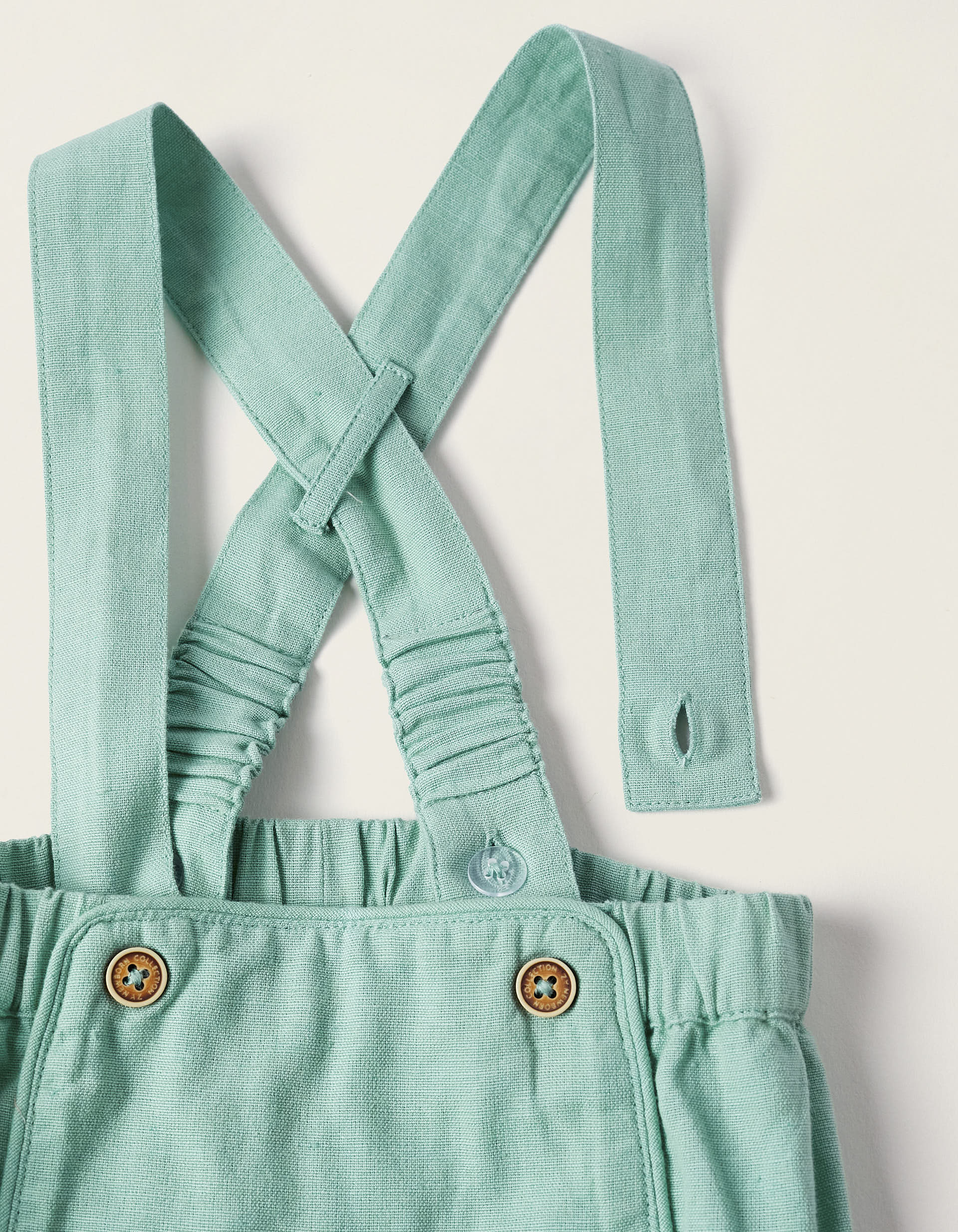 Shirt-Bodysuit + Jumpsuit for Newborn Boys 'B&S', Coral/Aqua Green