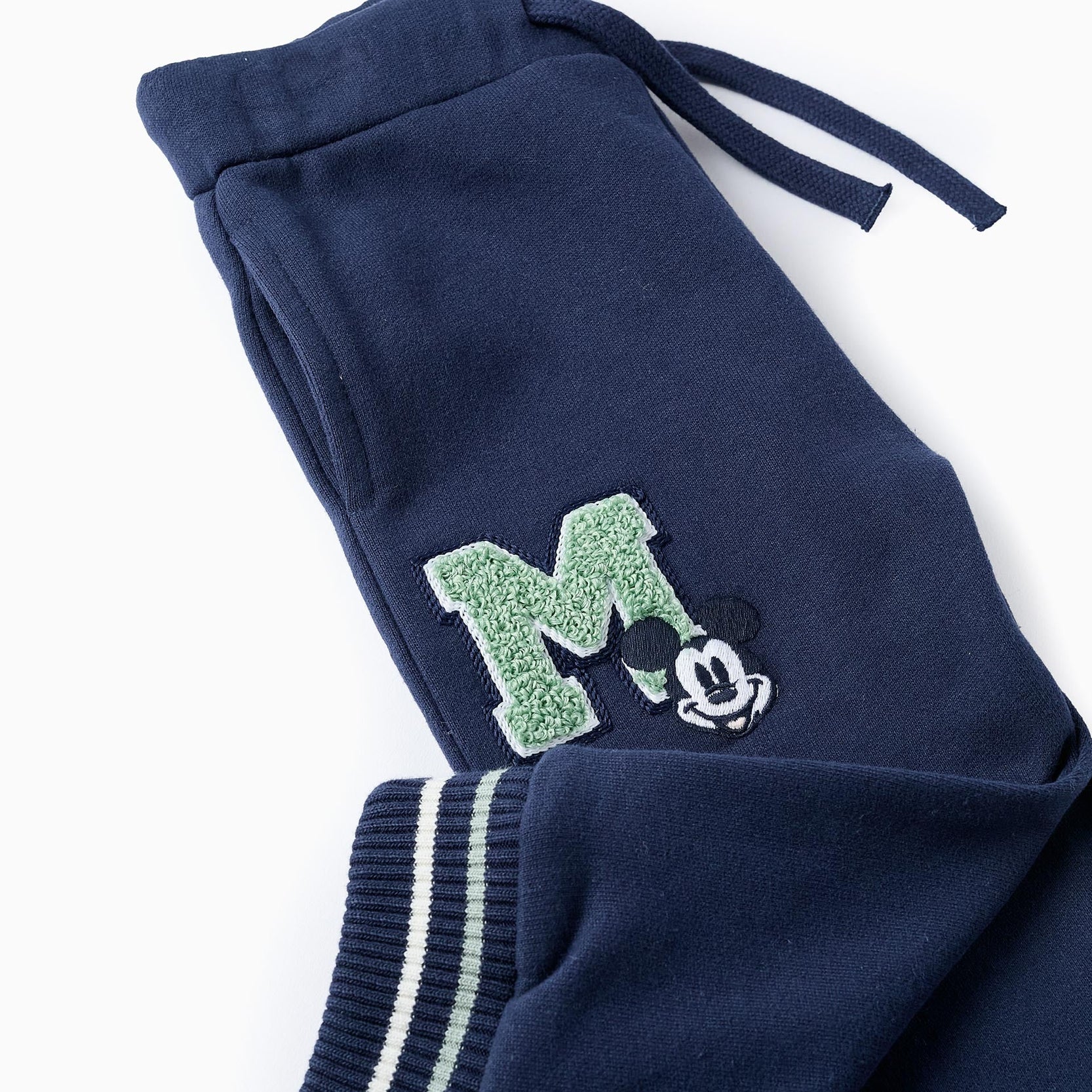 Cotton Trousers for Baby Boys 'Mickey', Dark Blue