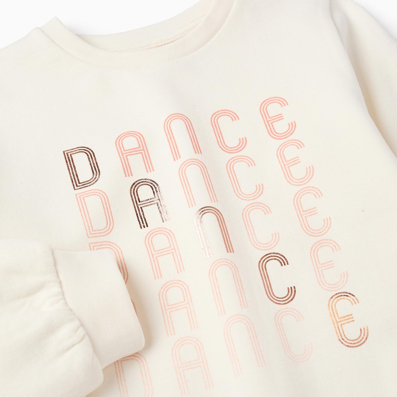 Sweatshirt for Girls 'Dance' Sweatshirt, White