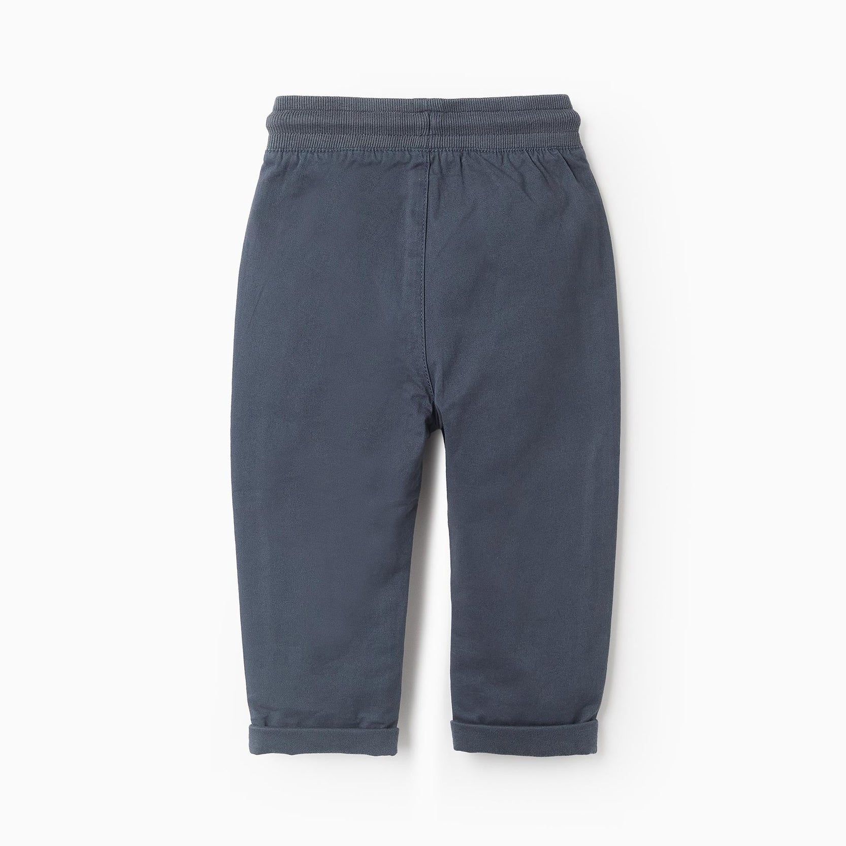Trousers with Jersey Lining for Baby Boys, Dark Blue