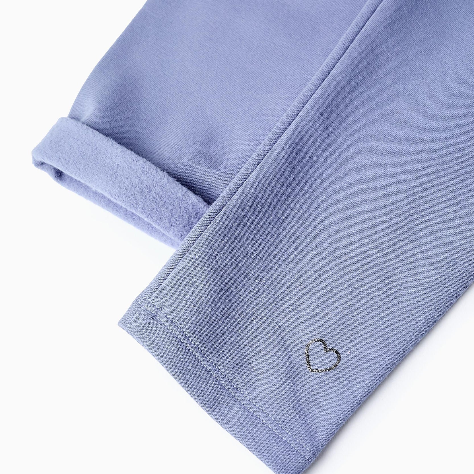 Brushed Leggings for Girls, Blue