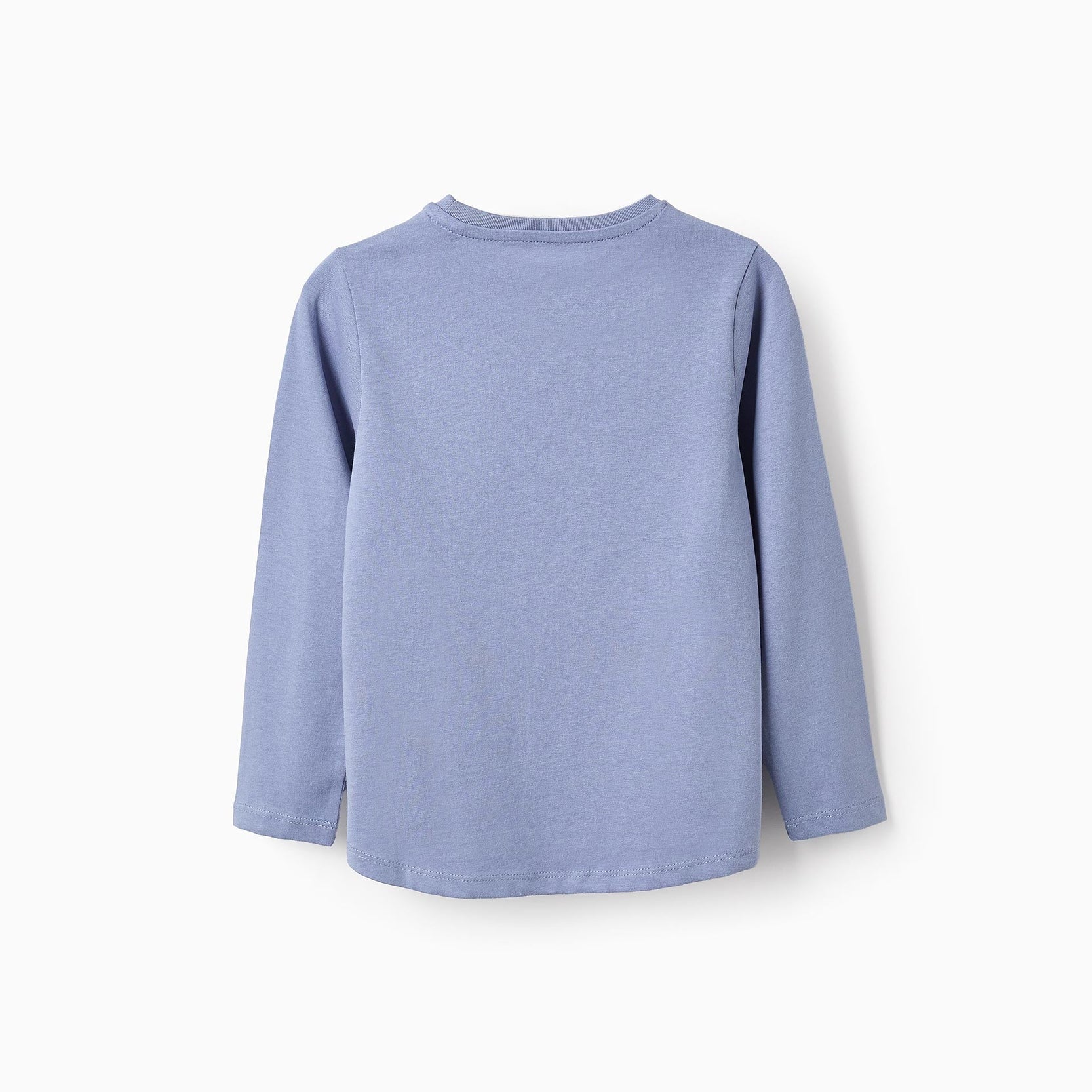 Long-sleeved T-shirt with Glitter for Girls 'NYC', Blue