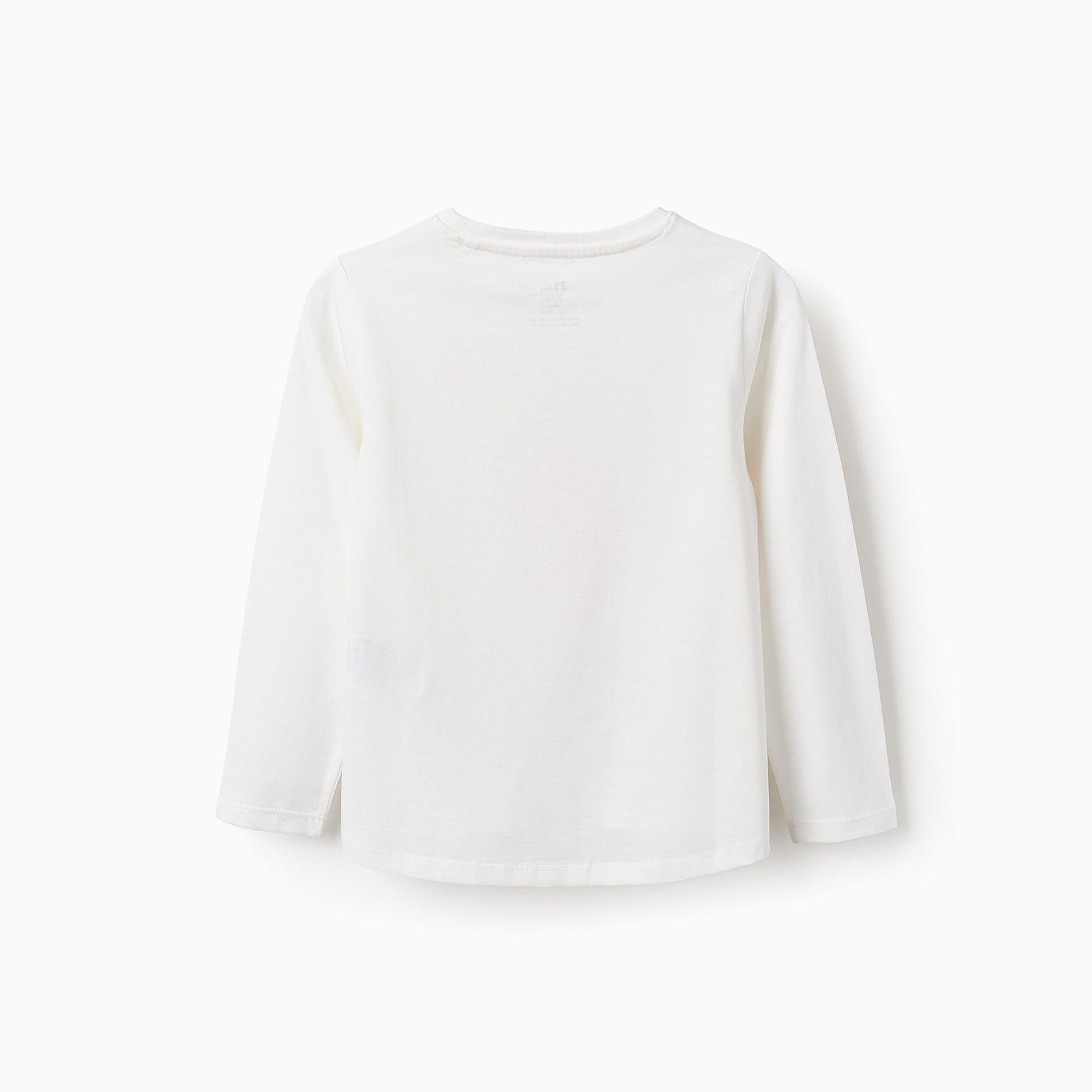 Long Sleeve T-shirt for Girls 'Big Apple', White