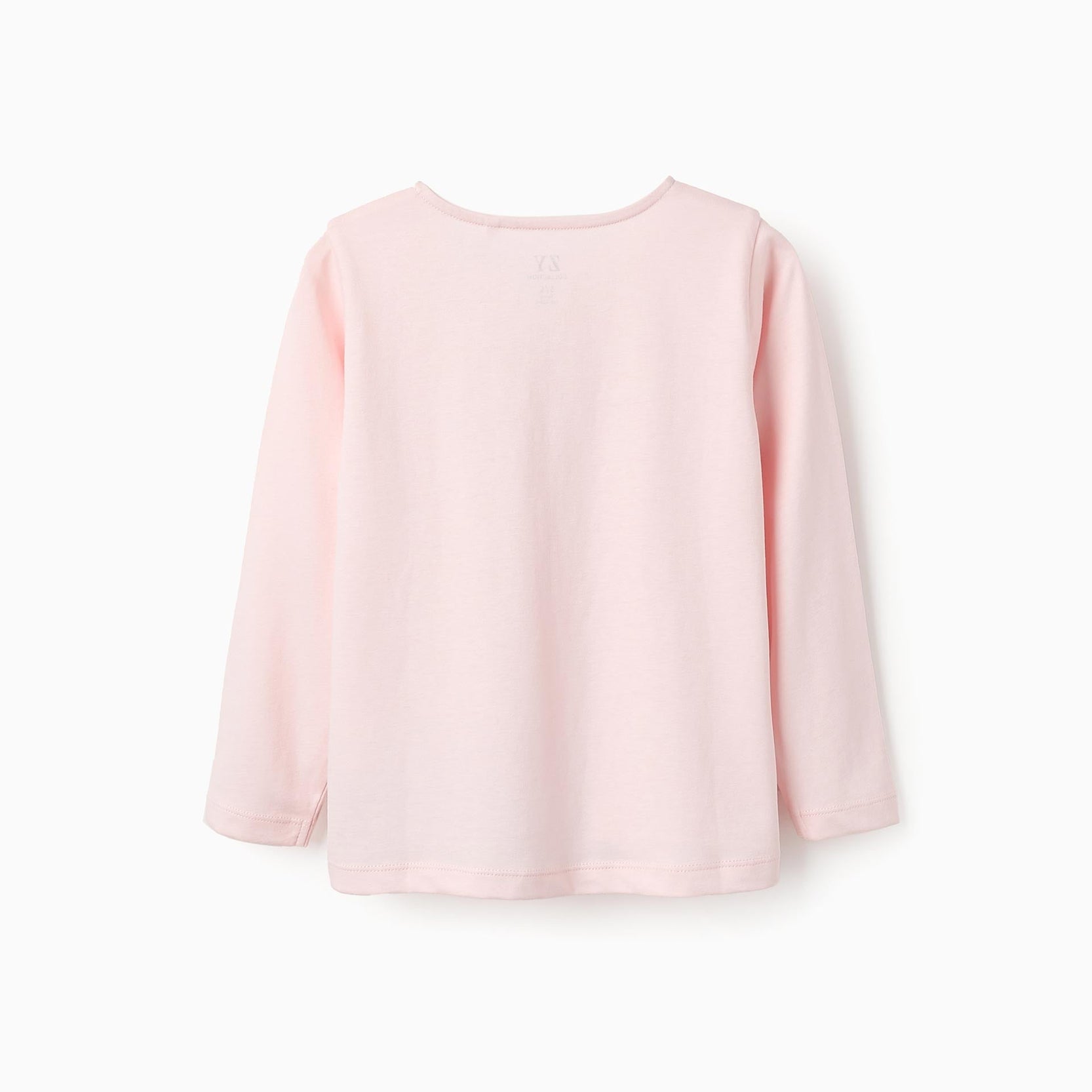 Long-sleeved T-shirt for Girls 'Mon Amour', Pink