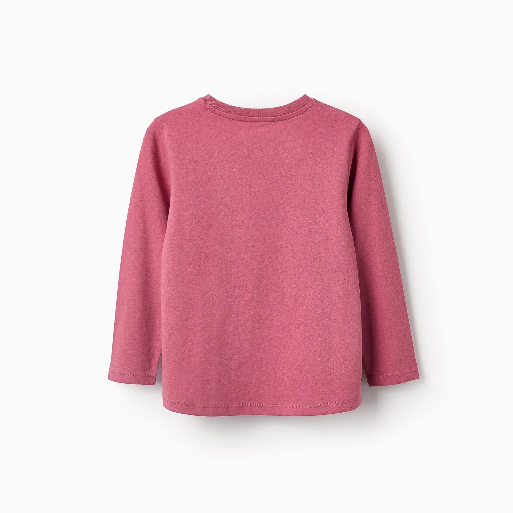 Pack of 2 Long Sleeve T-shirts for Girls 'Glowing', Pink