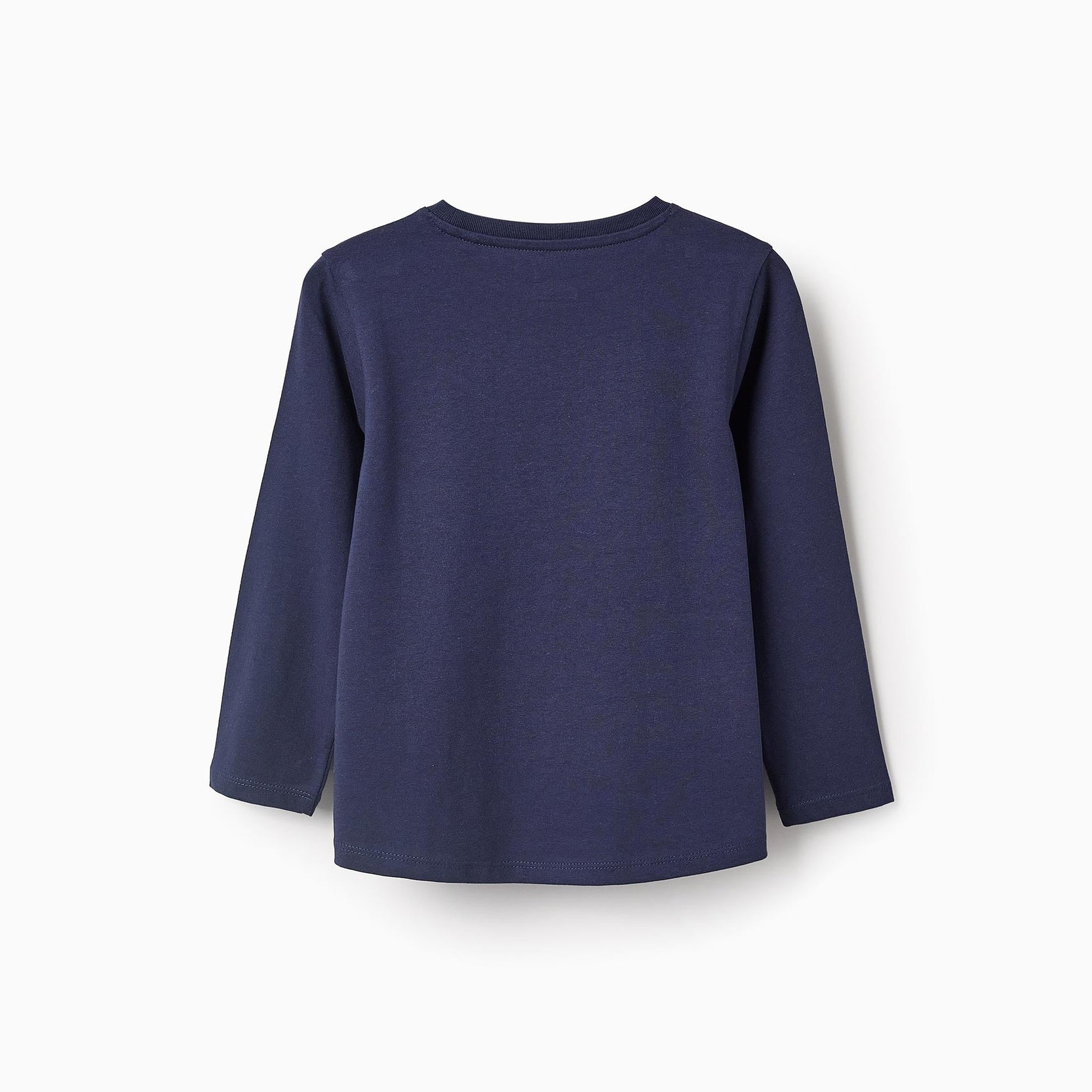 Pack of 2 Long Sleeve T-shirts for Girls 'Sweet', White/Blue