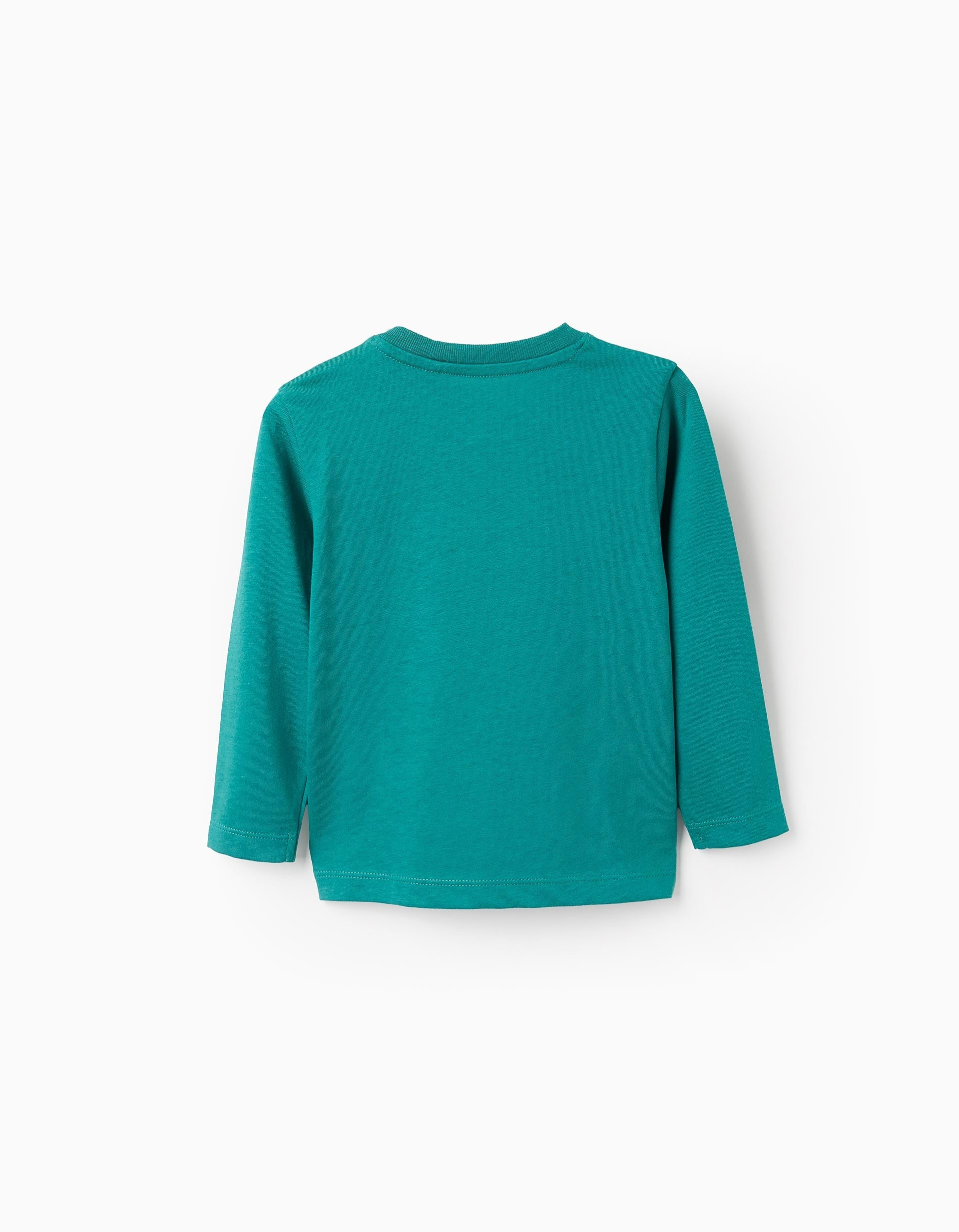 Long Sleeve T-shirt for Baby Boys 'Emotions', Green