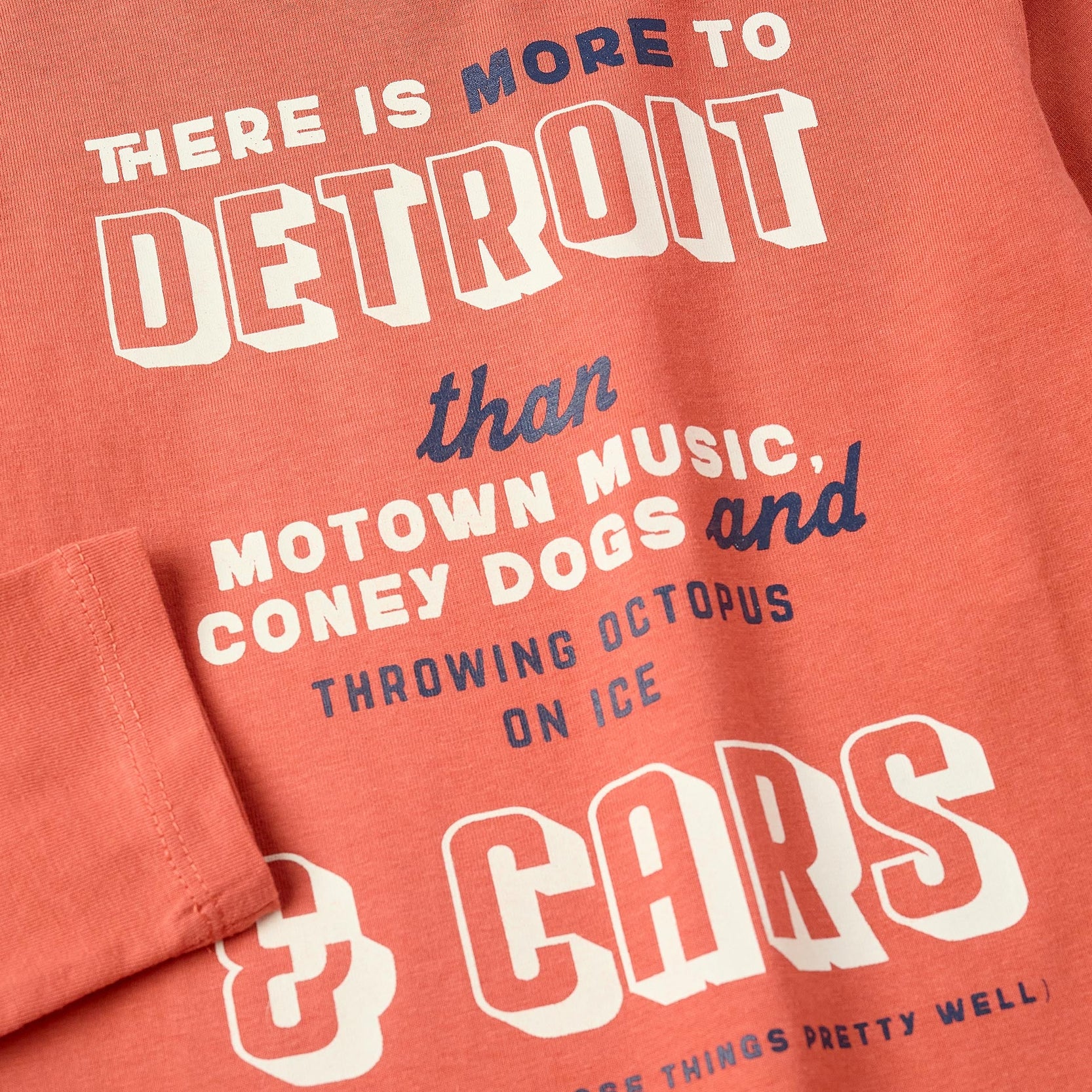 Long-sleeved T-shirt for Boys 'Detroit', Orange