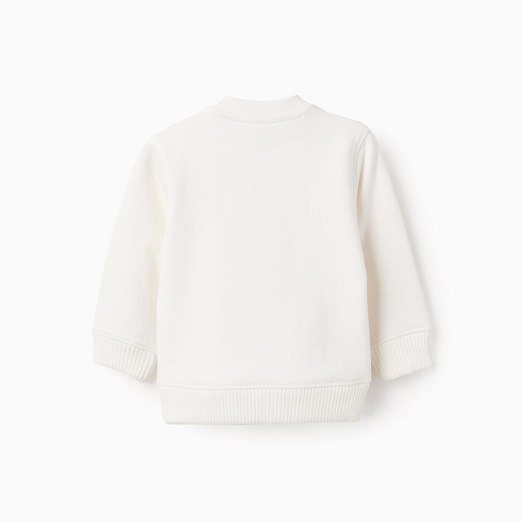 Cotton Sweatshirt for Baby Boys 'Kelmscott Manor', White