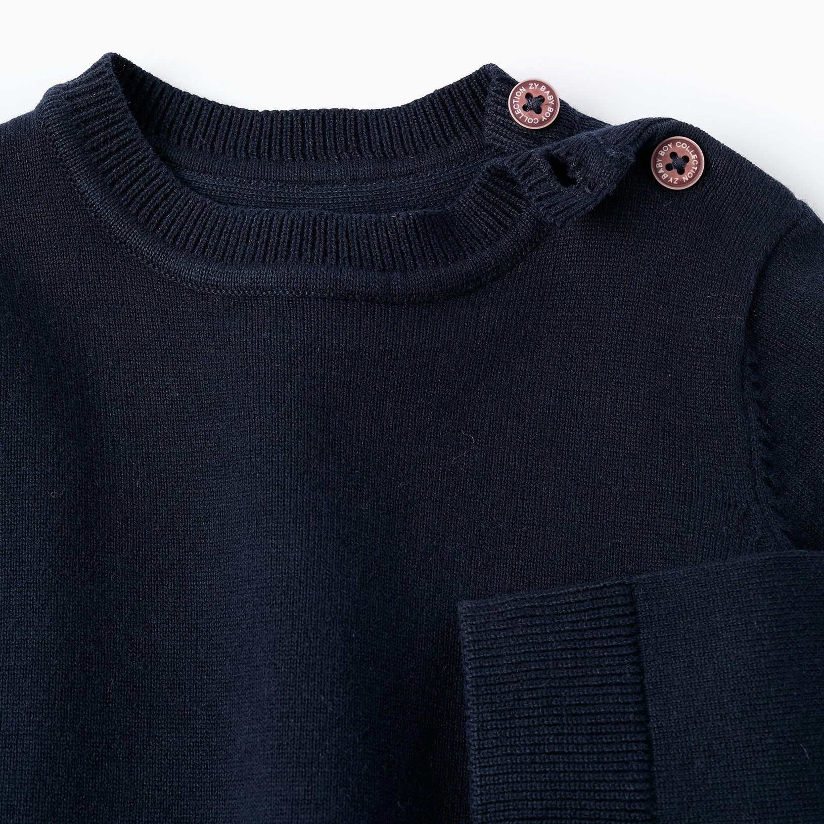 Fine Jumper for Baby Boys, Dark Blue