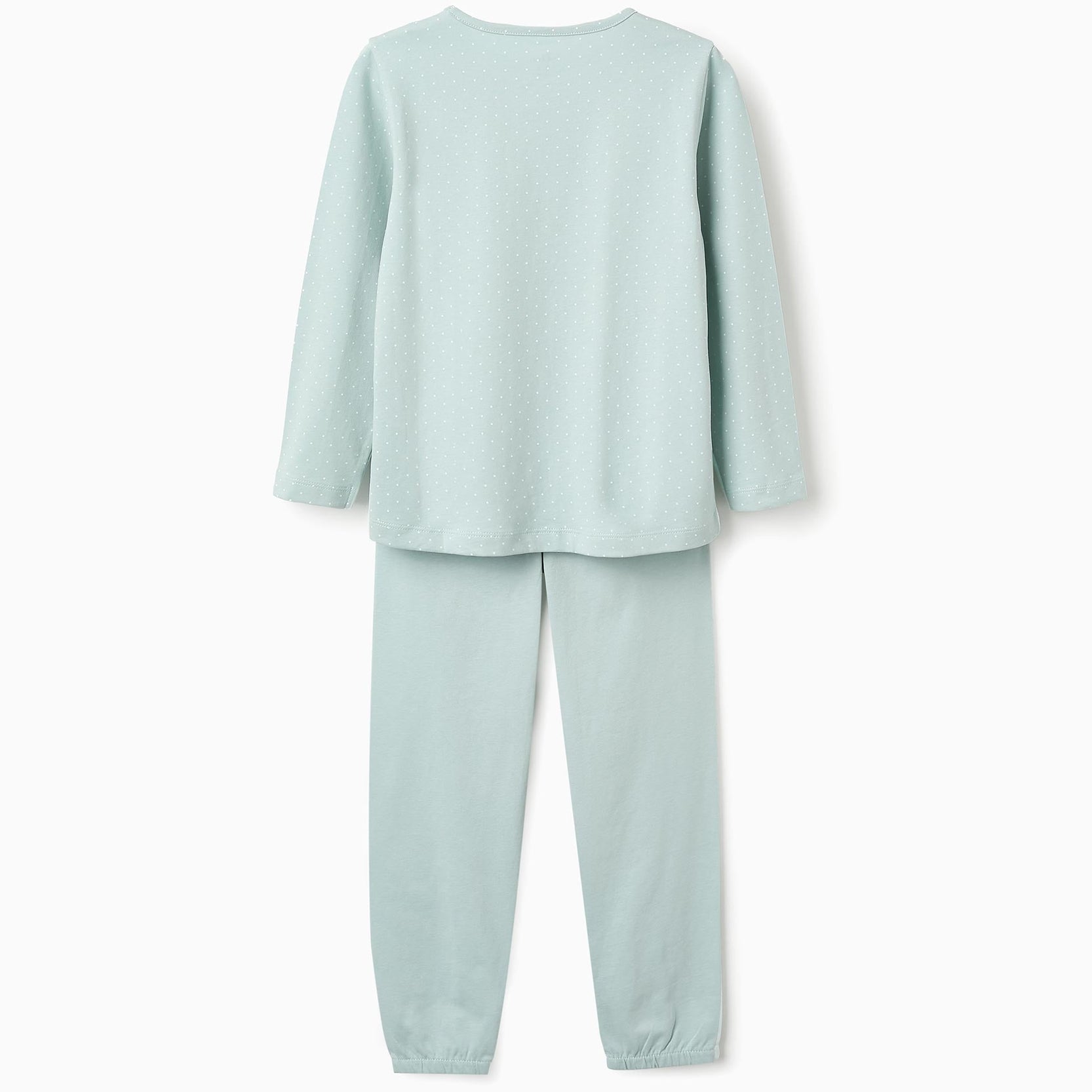 Cotton Pyjama for Girls 'Happy Place', Blue