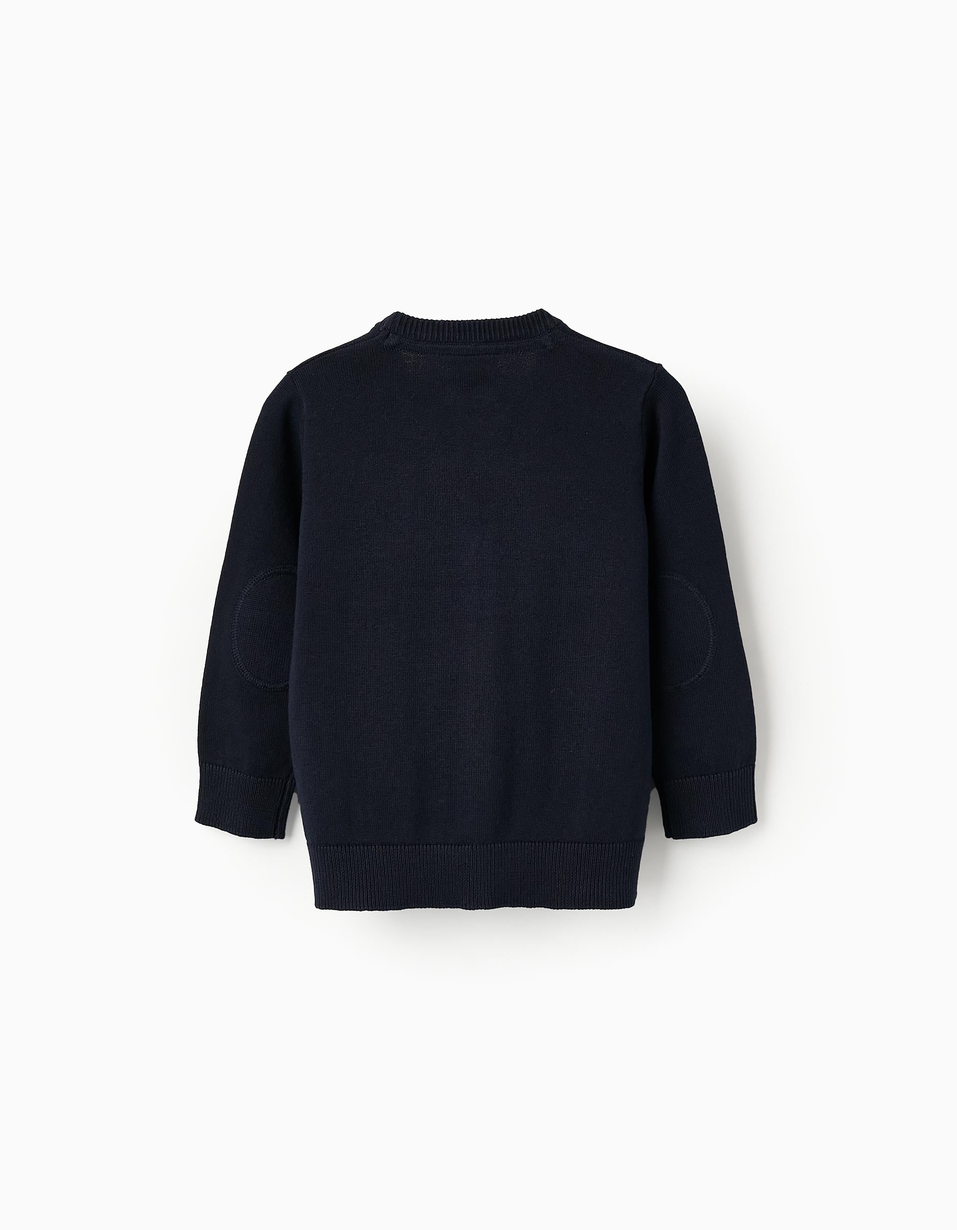 Cardigan for Baby Boys, Dark Blue