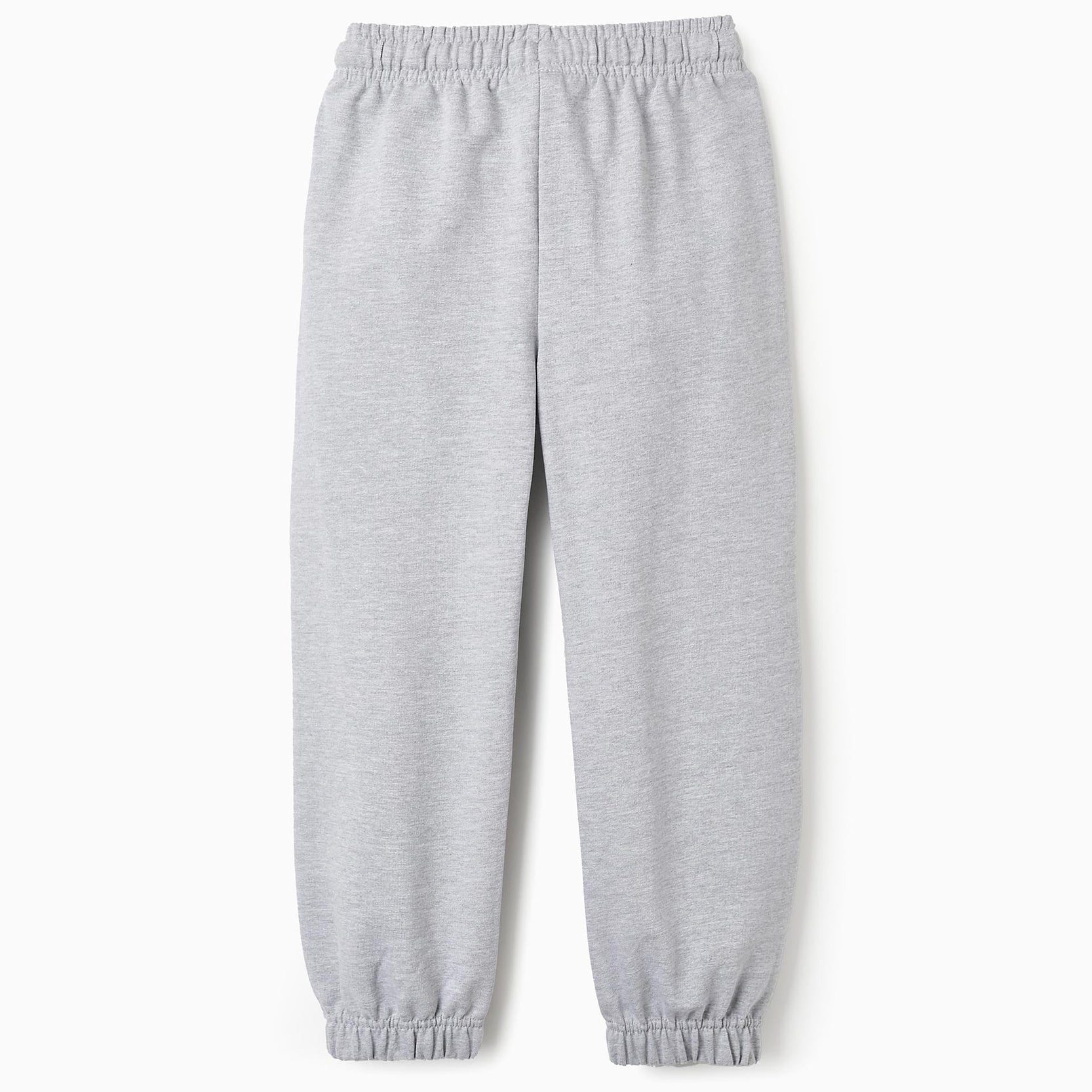 Cotton Joggers for Girls, Grey