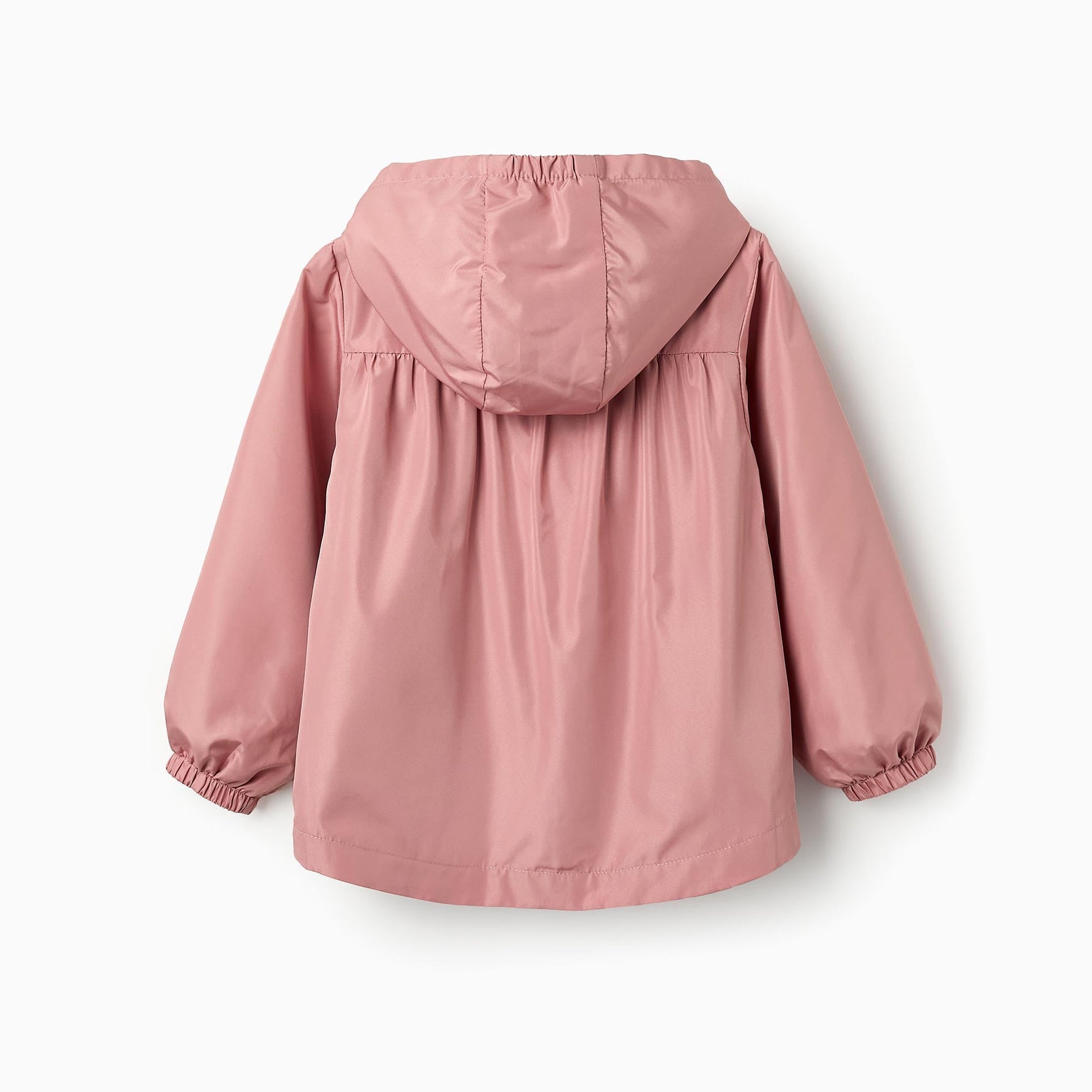 Hooded Windbreaker for Girls, Pink