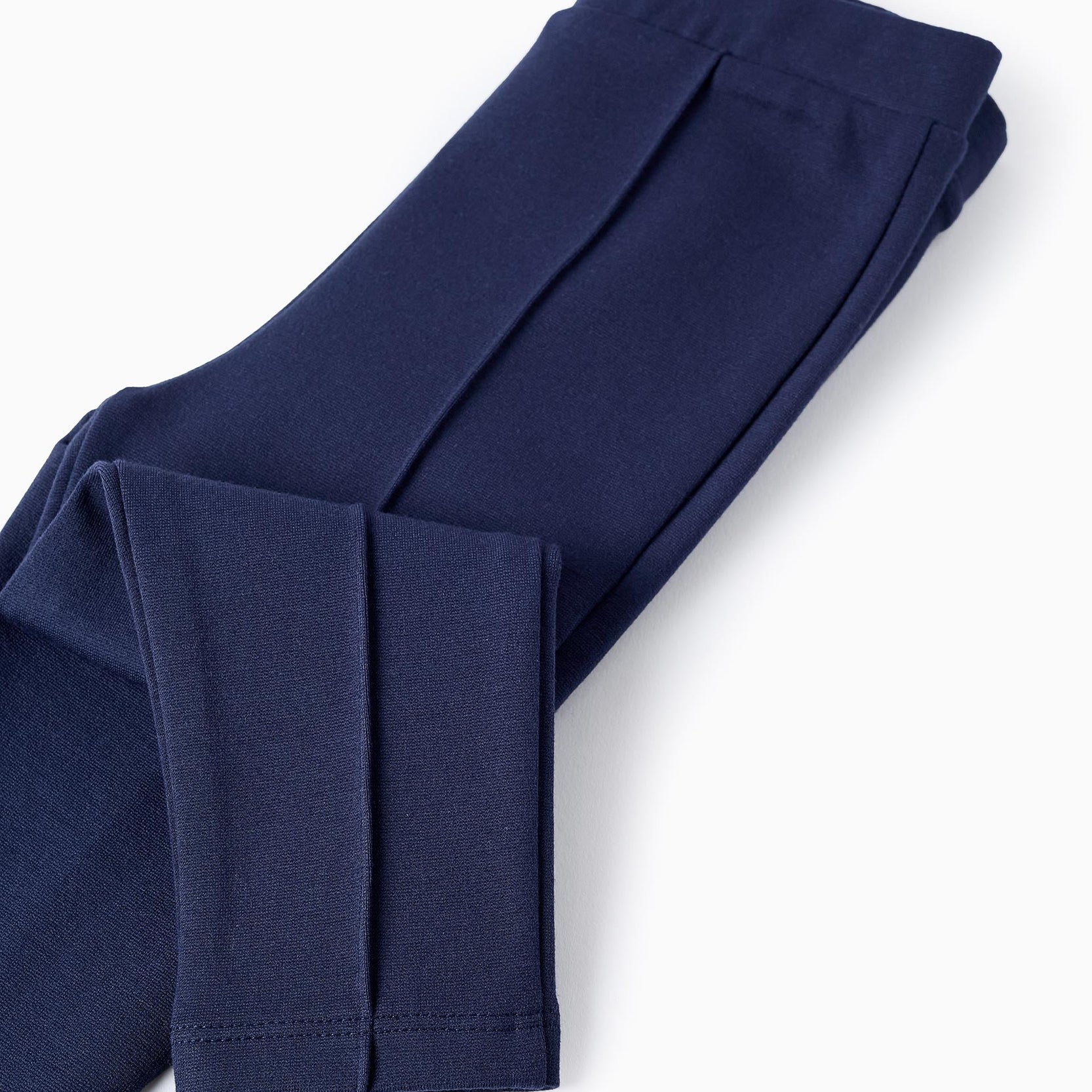 Ponte Roma Trousers for Baby Girls, Dark Blue