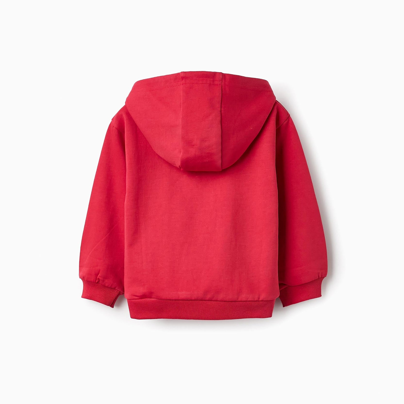 Cotton Hooded Sweatshirt for Baby Boys 'Snoopy', Red