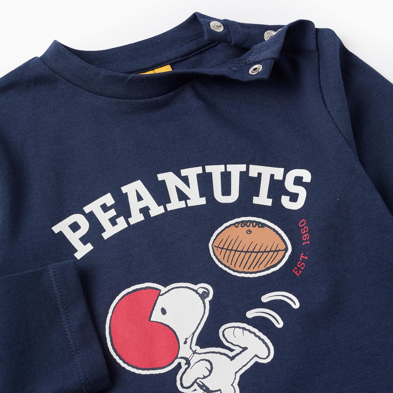 Long Sleeve T-shirt for Baby Boys 'Snoopy', Dark Blue