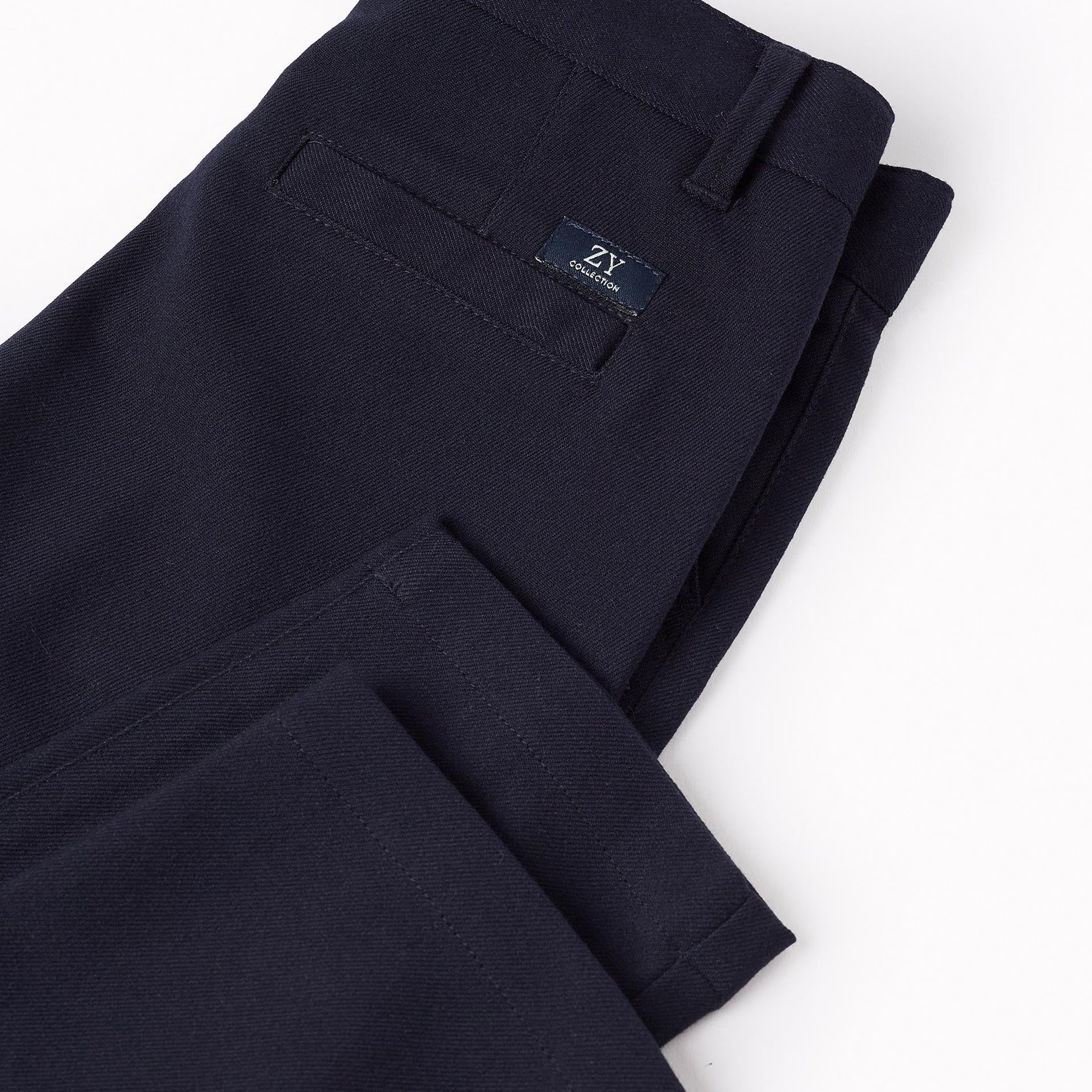 Slim Chino Trousers for Boys 'B&S', Dark Blue