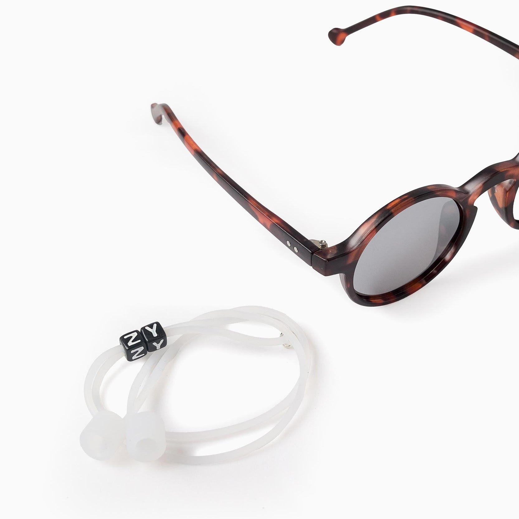 Round UV Level 3 Sunglasses for Children 5-10Y, Brown