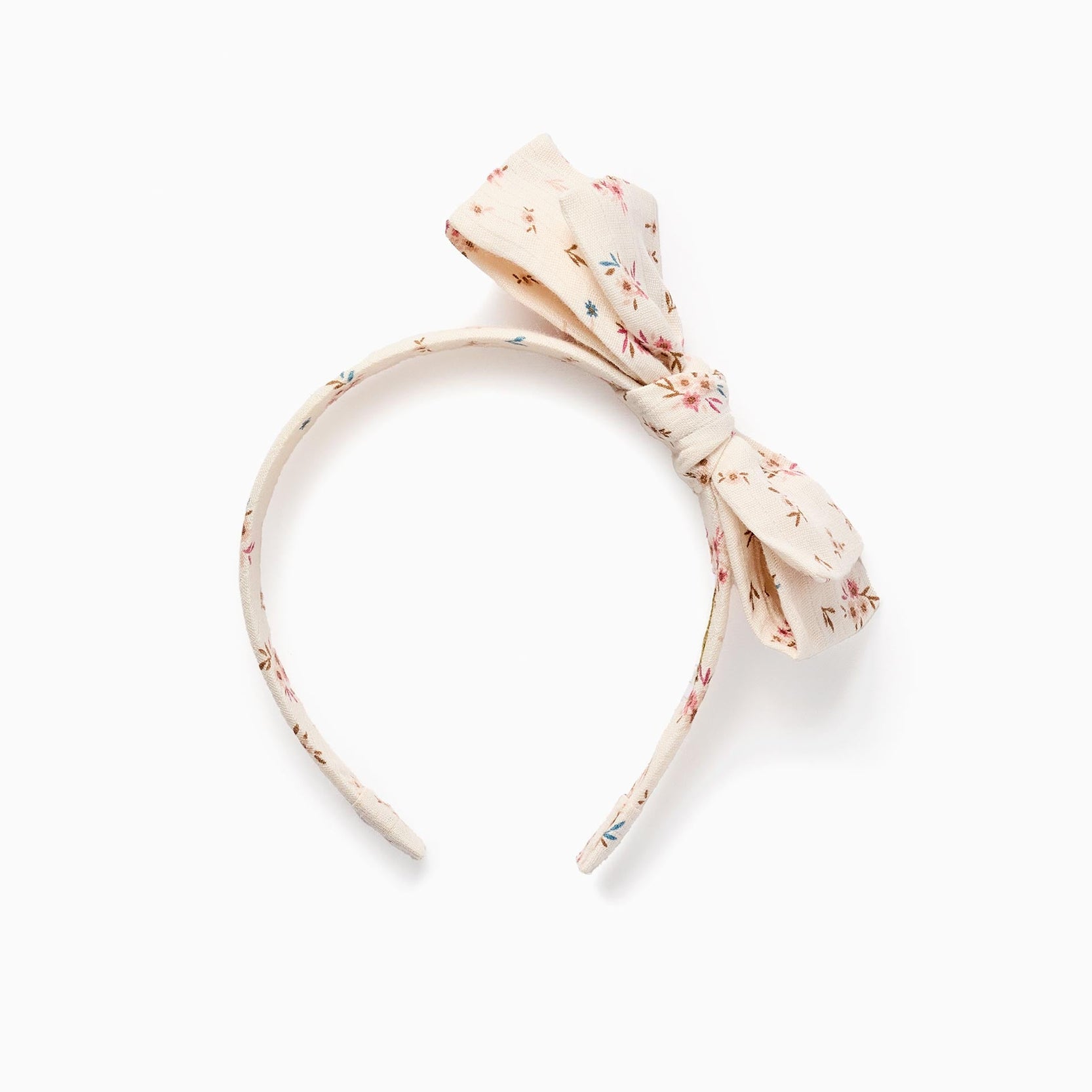 HEAD BAND AOP, LIGHT BEIGE, ÚNICO-HAIR ACCESSORY -KID GIRL