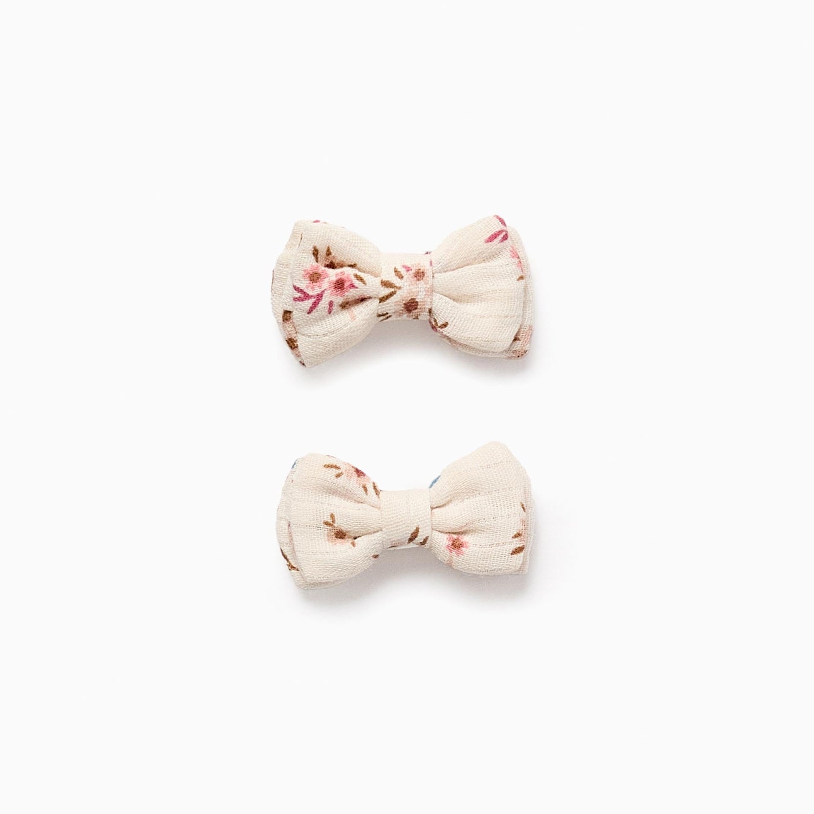 HAIR CLIPS AOP, LIGHT BEIGE, ÚNICO-HAIR ACCESSORY -KID GIRL